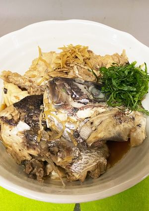 鯛のアラ煮♪-レシピのメイン写真
