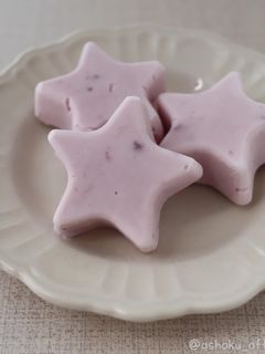 クリームチーズアイス(ブルーベリー味)-レシピのメイン写真
