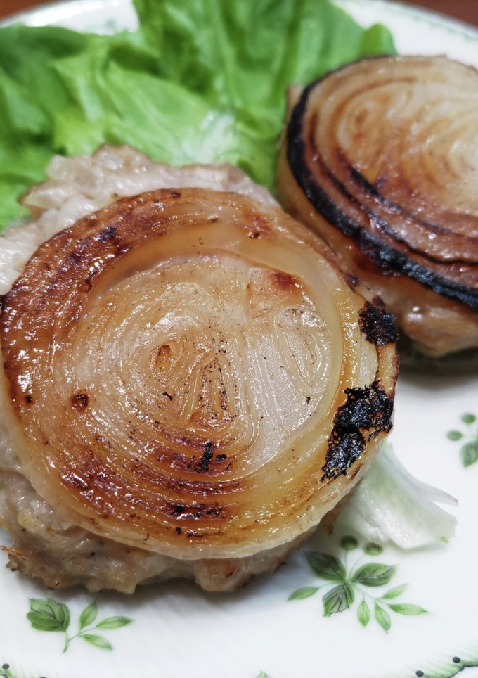 新玉ねぎの鶏つくね焼き-レシピのメイン写真
