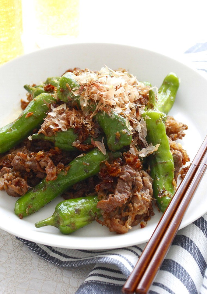 10分で完成！ししとうと牛肉のおかか炒め-レシピのメイン写真
