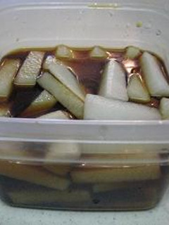 大根の酢醤油-レシピのメイン写真