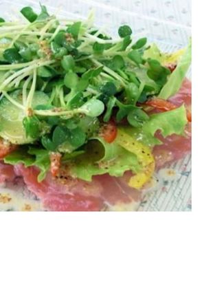 まぐろのカルパッチョ風サラダ-レシピのメイン写真