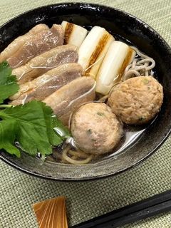 鴨南蛮そば-レシピのメイン写真