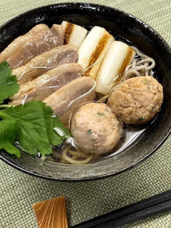 鴨南蛮そば-レシピのメイン写真