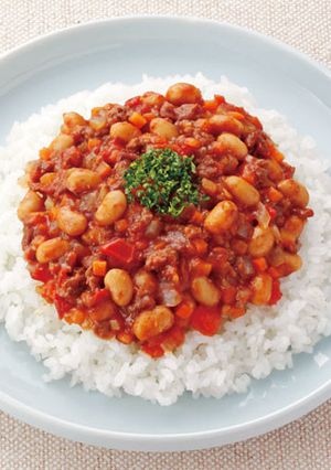 レンジでキーマカレー-レシピのメイン写真