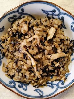 ひじきと切り昆布 エリンギの炊き込みご飯-レシピのメイン写真