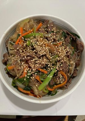 牛肉とニラで簡単チャプチェ-レシピのメイン写真