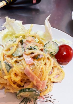 明太子の和風サラダスパゲティ-レシピのメイン写真