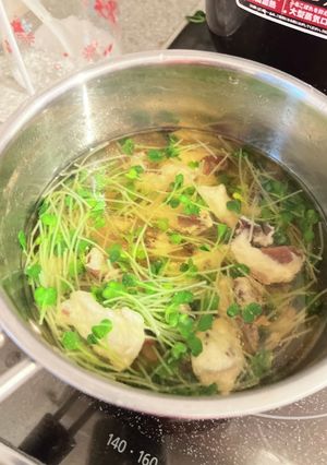 貝割れのお汁-レシピのメイン写真