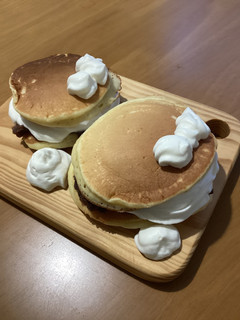簡単*家でモチモチどら焼き*フライパン版-レシピのメイン写真