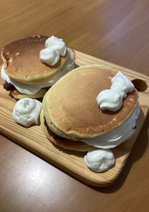 簡単＊家でモチモチどら焼き＊フライパン版-レシピのメイン写真