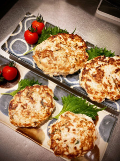 まぐろのアラでふわっふわハンバーグ-レシピのメイン写真