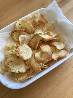 簡単おやつ!ポテトチップス(風?)-レシピのメイン写真