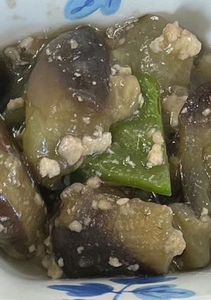 茄子のそぼろあんかけ-レシピのメイン写真