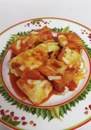 厚揚げのコチュジャンチーズ焼き-レシピのメイン写真