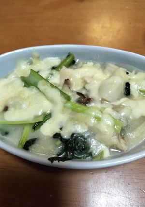 鶏むねと小松菜のグラタン-レシピのメイン写真