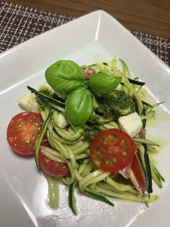 ズッキーニパスタ風サラダ-レシピのメイン写真