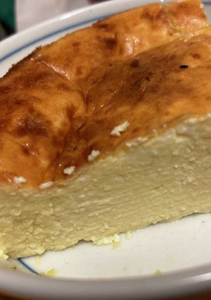 粉なしバスクチーズプリンケーキ-レシピのメイン写真