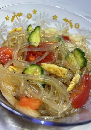 新玉が美味しい春雨サラダ-レシピのメイン写真