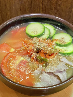 ズッキーニ&トマトの塩ラーメン-レシピのメイン写真