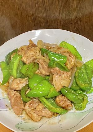 鶏もも肉とピーマンのオイスターソース炒め-レシピのメイン写真