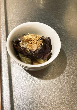 うちご飯8　レンチン小鉢ナスの揚げ浸し風-レシピのメイン写真