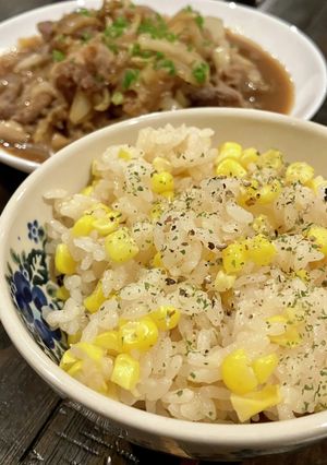 コーンごはん-レシピのメイン写真