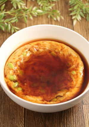簡単！あんかけたまご　枝豆もやし-レシピのメイン写真