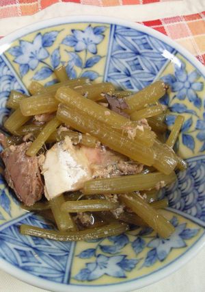 *母直伝♪田舎風のふきの煮物*-レシピのメイン写真