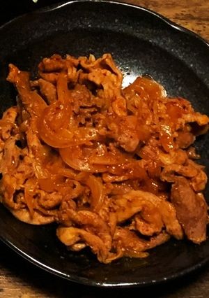 豚肉甘辛炒め-レシピのメイン写真