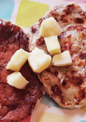 pancake vegan banane-レシピのメイン写真