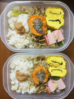 夏向けのお弁当-レシピのメイン写真