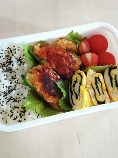 高校生のお弁当2023.6.21-レシピのメイン写真