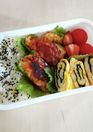高校生のお弁当2023.6.21-レシピのメイン写真