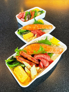 高校生弁当2023 6月21鮭弁当-レシピのメイン写真