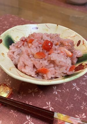 いちごごはん-レシピのメイン写真