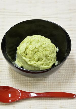 がん治療中の方へズッキーニのシャーベット-レシピのメイン写真