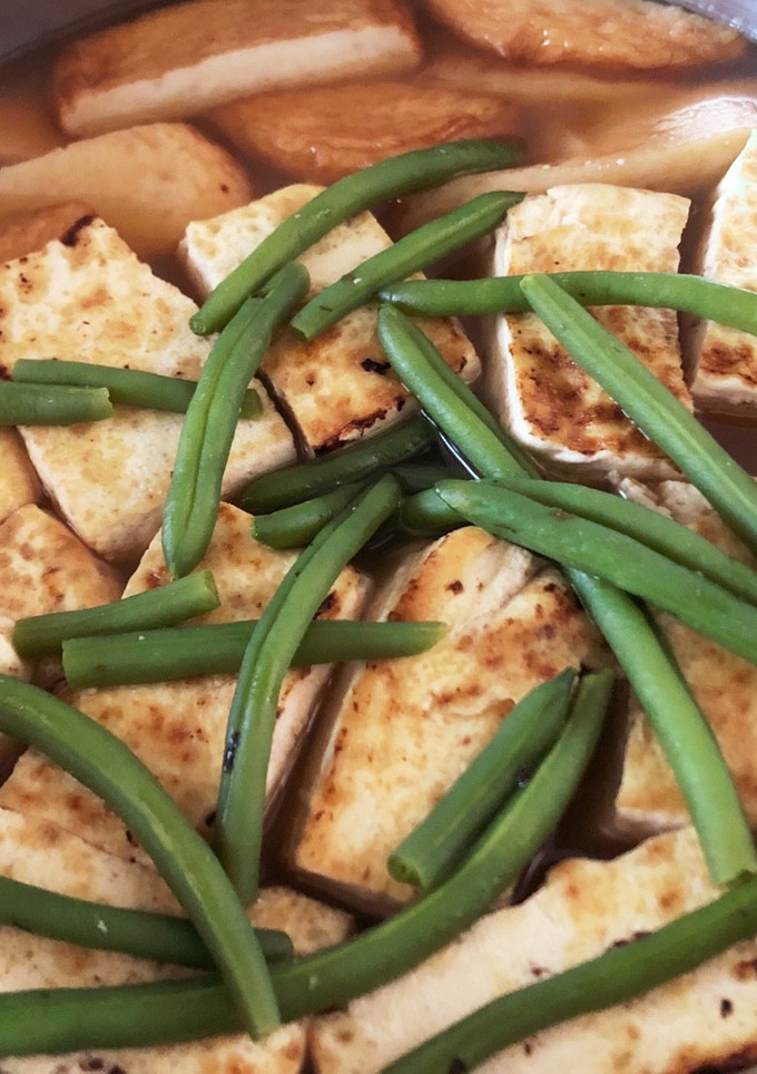 焼き豆腐とさつま揚げの煮物-レシピのメイン写真