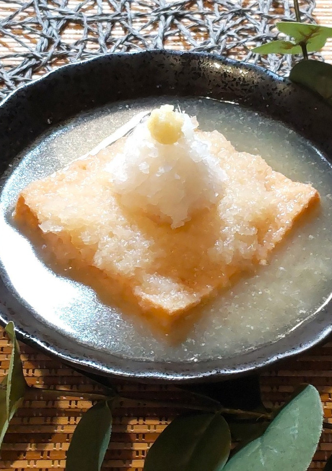 厚揚げのみぞれ煮-レシピのメイン写真