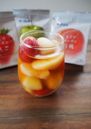 すぐできる！氷不要！アイスフルーツティー-レシピのメイン写真