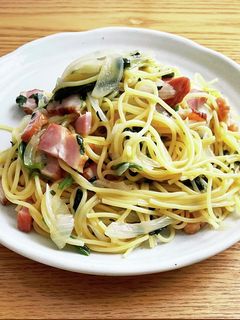ワンパン 和風パスタ-レシピのメイン写真