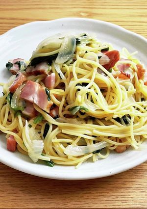ワンパン 和風パスタ-レシピのメイン写真