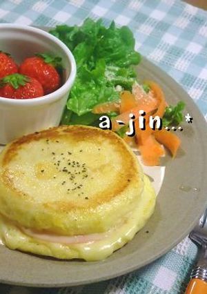 マフィンのフレンチトースト風ピカタ-レシピのメイン写真