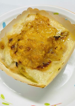 ≪学校給食≫本格！チキンアスパラグラタン-レシピのメイン写真