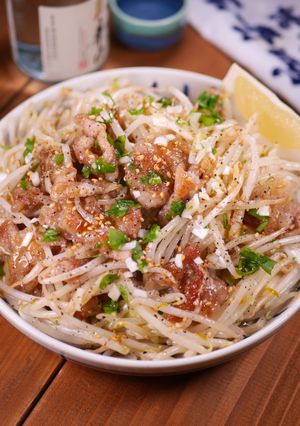 大盛もやしが旨い✨豚ともやしのねぎ塩炒め-レシピのメイン写真
