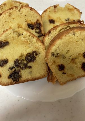レーズン入りパウンドケーキ-レシピのメイン写真