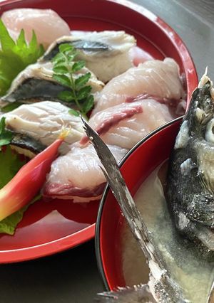 【鰆】握り寿司とあら汁-レシピのメイン写真