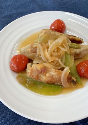 肉巻きなすの酢豚風-レシピのメイン写真