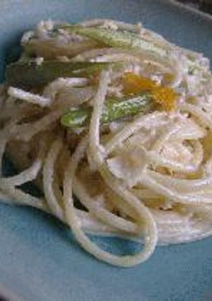柚子こしょうのクリームパスタ-レシピのメイン写真