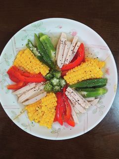 夏野菜のヘルシー南蛮漬け-レシピのメイン写真